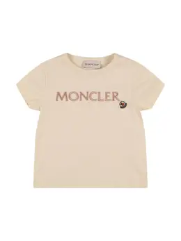 MONCLER: Хлопковая футболка 