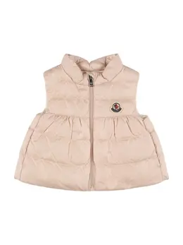 MONCLER: Светлый жилет 