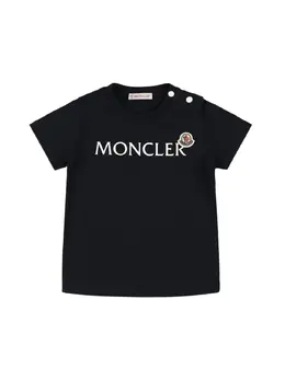 MONCLER: Хлопковая футболка 