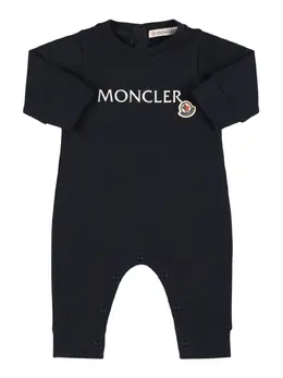 MONCLER: Хлопковый комбинезон 