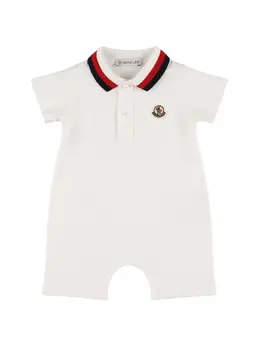 MONCLER: Хлопковый комбинезон 