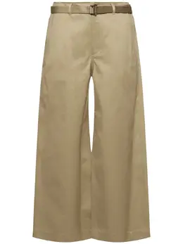 SACAI: Хлопковые брюки 
