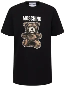 MOSCHINO: Хлопковая футболка 