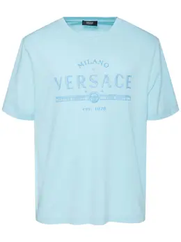 VERSACE: Бавовняні футболки 