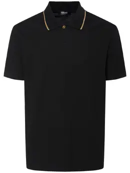 VERSACE: Трикотажное поло 