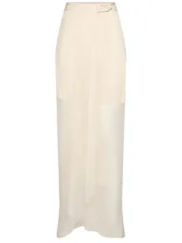 ALBERTA FERRETTI: Шёлковая юбка 