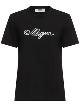 MSGM: Чёрная футболка 