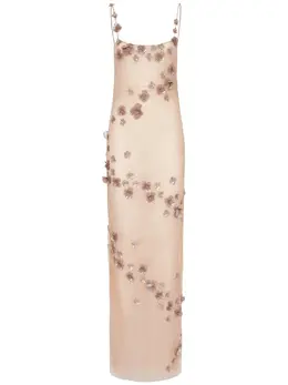 BLUMARINE: Платье из фатина 