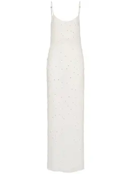 BLUMARINE: Платье из вискозы 