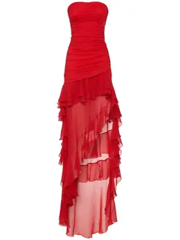 BLUMARINE: Асимметричное платье 