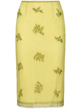 BLUMARINE: Юбка из фатина 
