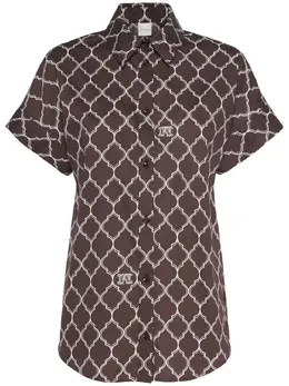 MAX MARA: Хлопковая рубашка 