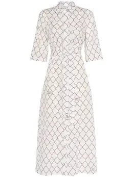 MAX MARA: Хлопковое платье 