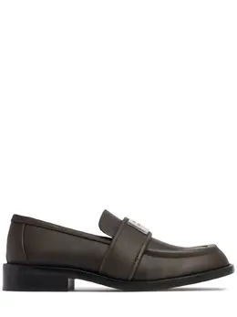 ACNE STUDIOS: Коричневі лофери 