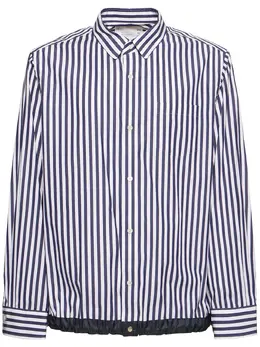 SACAI: Хлопковая рубашка 