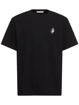 JW ANDERSON: Футболка  Anchor с вышивкой