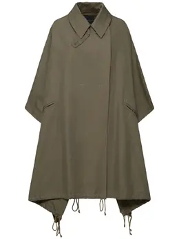 YOHJI YAMAMOTO: Хлопковый плащ 