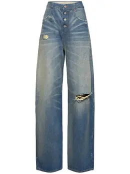 MM6 MAISON MARGIELA: Прямые джинсы 