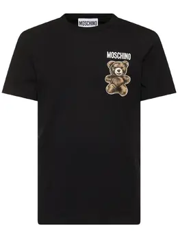 MOSCHINO: Футболка  Teddy Bear с принтом