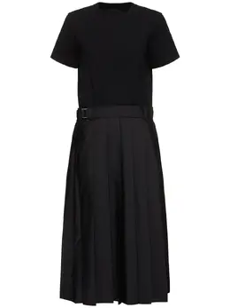 SACAI: Хлопковое платье 