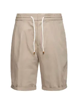 BRUNELLO CUCINELLI: Хлопковые шорты 