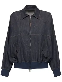 BRUNELLO CUCINELLI: Джинсовая куртка 