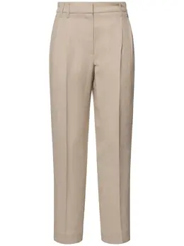 BRUNELLO CUCINELLI: Льняные брюки 