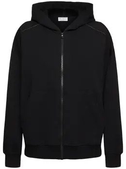 BRUNELLO CUCINELLI: Светлый свитшот 