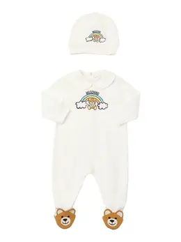 MOSCHINO: Бавовняні комбінезони 
