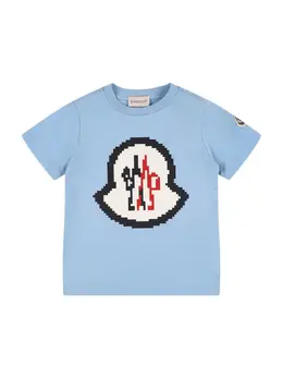 MONCLER: Хлопковая футболка 