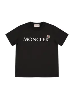MONCLER: Хлопковая футболка 