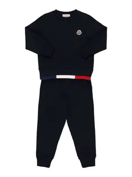 MONCLER: Бавовняні світшоти 