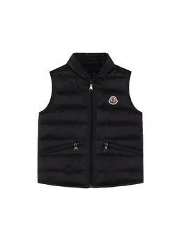 MONCLER: Чёрный жилет 
