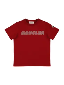 MONCLER: Хлопковая футболка 