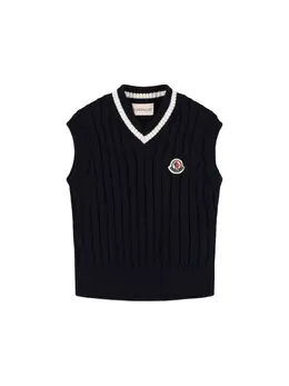 MONCLER: Хлопковый жилет 