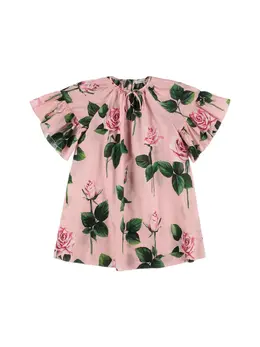 DOLCE & GABBANA: Хлопковое платье 