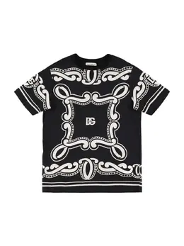 DOLCE & GABBANA: Бавовняні футболки  T