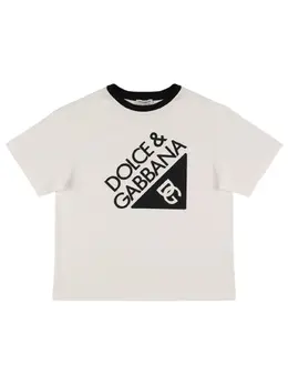 DOLCE & GABBANA: Бавовняні футболки  T