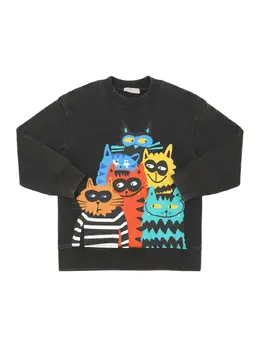 STELLA MCCARTNEY KIDS: Хлопковый свитшот 