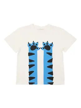 STELLA MCCARTNEY KIDS: Хлопковая футболка 
