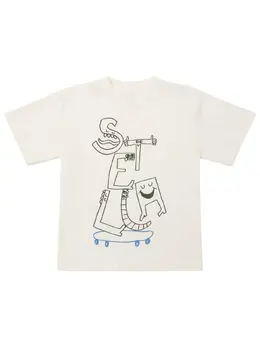 STELLA MCCARTNEY KIDS: Хлопковая футболка 