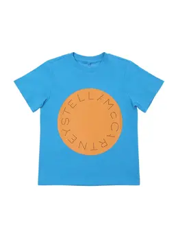 STELLA MCCARTNEY KIDS: Хлопковая футболка 