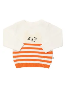 STELLA MCCARTNEY KIDS: Хлопковый свитер 