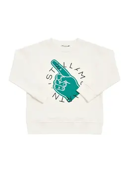 STELLA MCCARTNEY KIDS: Хлопковый свитшот 