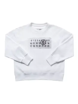 MM6 MAISON MARGIELA: Хлопковый свитшот 
