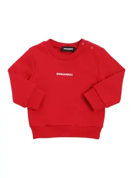 DSQUARED2: Бавовняні світшоти 
