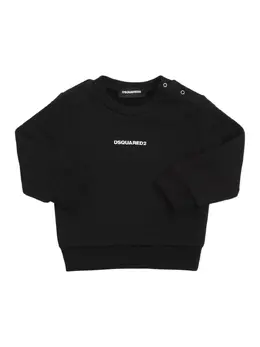 DSQUARED2: Бавовняні світшоти 
