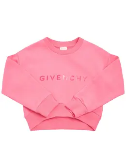 GIVENCHY: Рожеві світшоти 