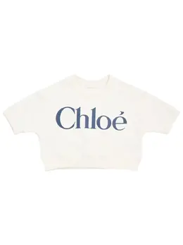 CHLOÉ: Хлопковый свитшот 