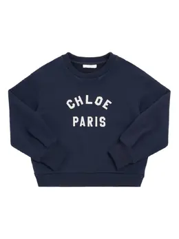CHLOÉ: Хлопковый свитшот 